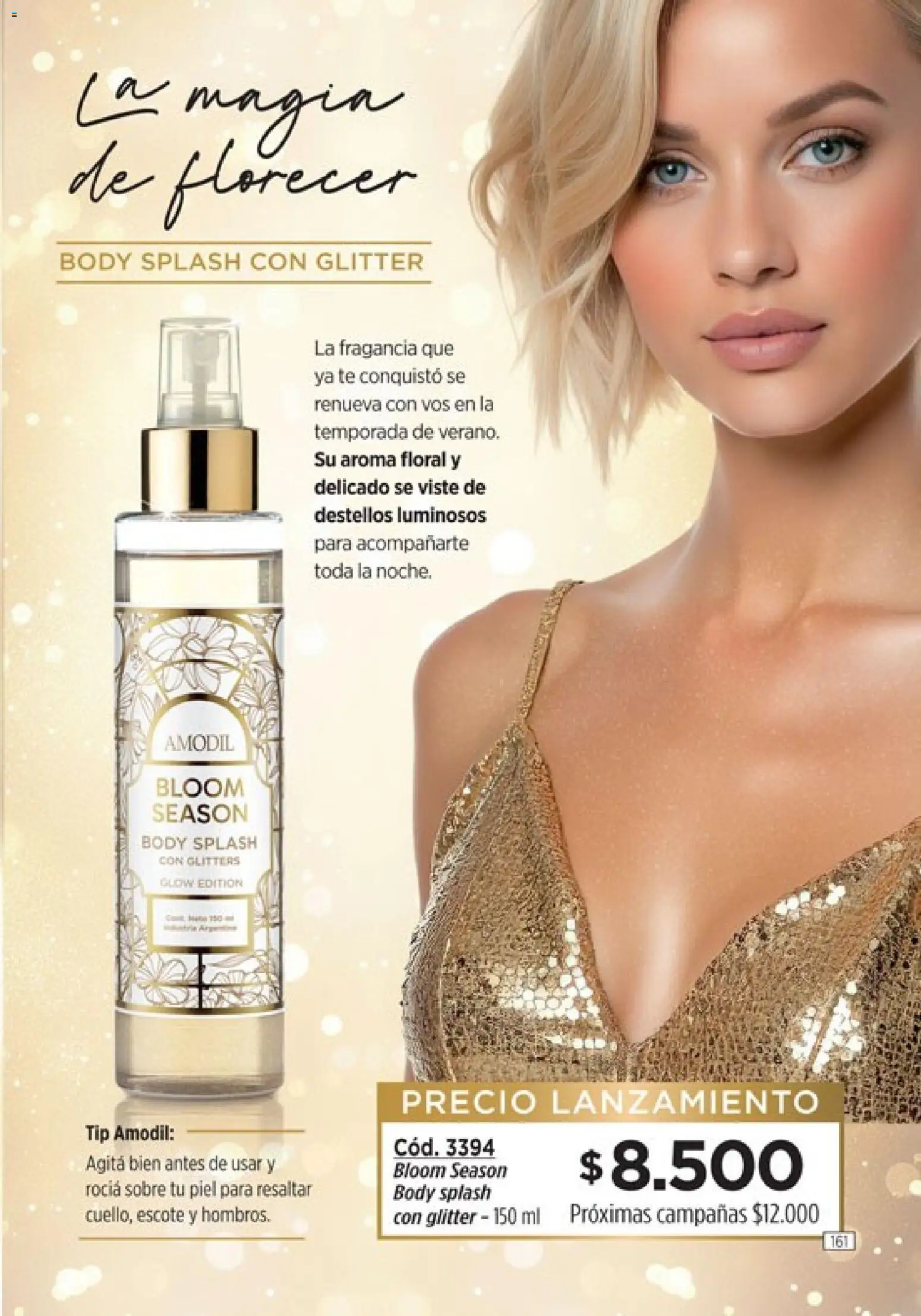 Amodil - Campaña 18/2025 │ válido desde el 30.11.2025 | Página: 161 | Productos: Body, Sobre, Fragancia, Glitter
