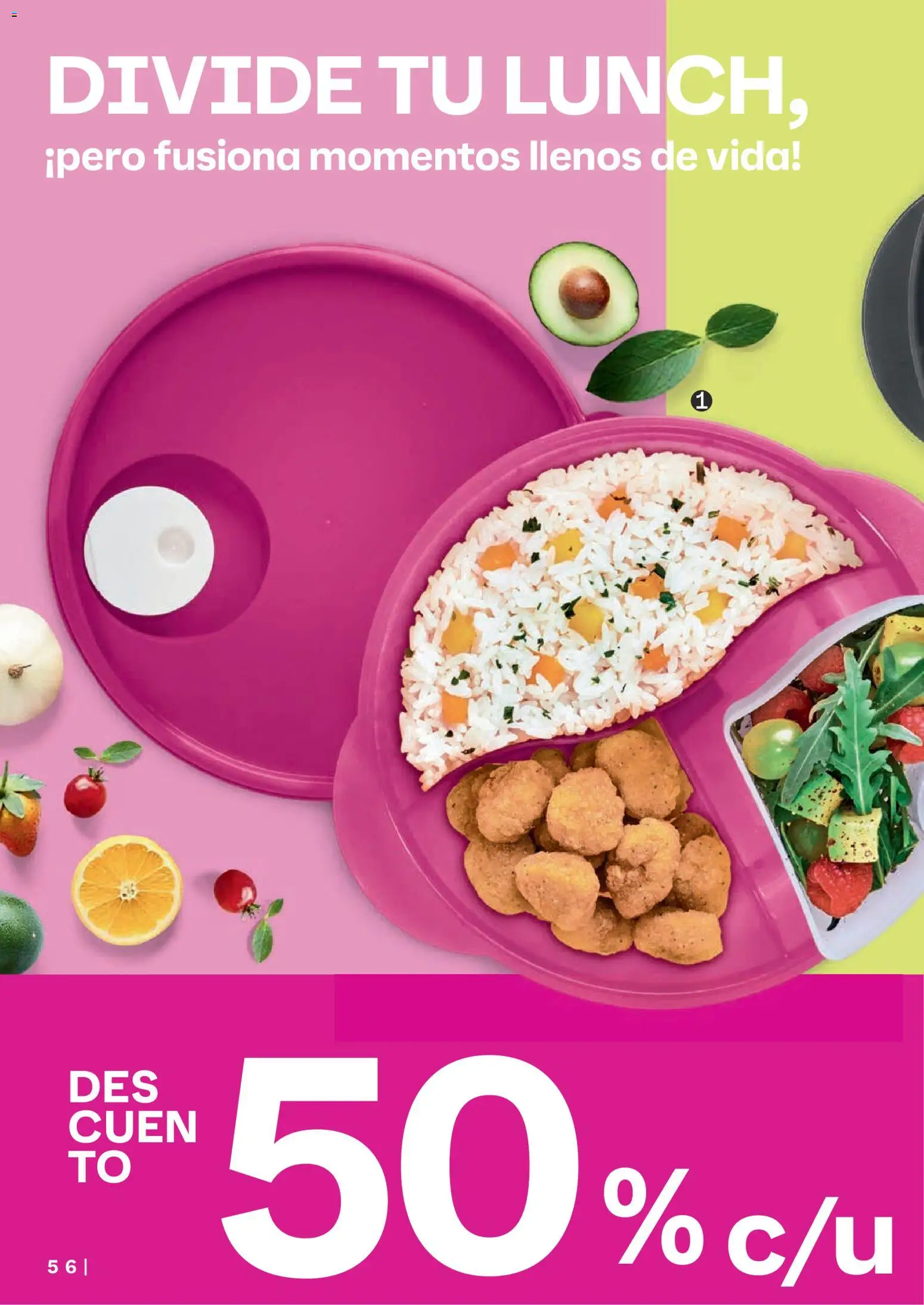Nuevas ofertas de Tupperware válidas en toda la República Mexicana desde el 23.02.2026. ¡Encuentra las mejores ofertas en Tupperware catálogo! | Página: 56