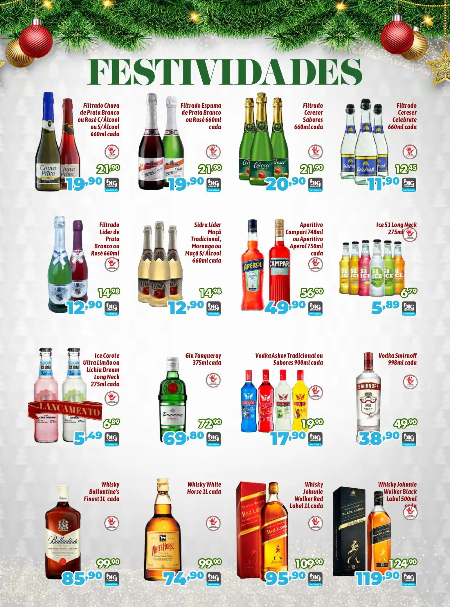 Big Compra Folheto - válido de 05.12.2025 | Página: 2 | Produtos: Lichia, Whisky, Gin, Campari