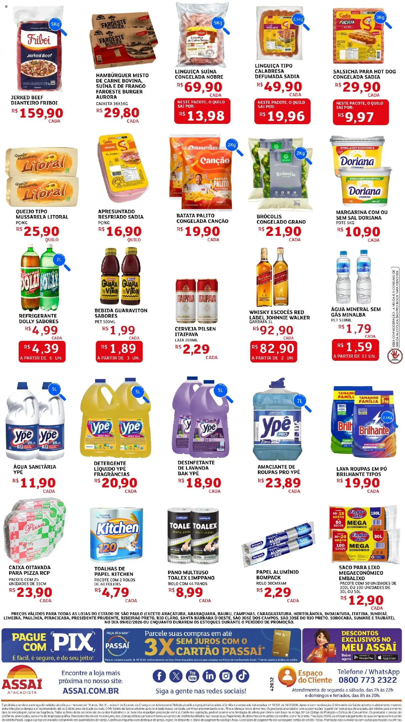 Assaí Atacadista Folheto - válido de 09.02.2026 | Página: 2