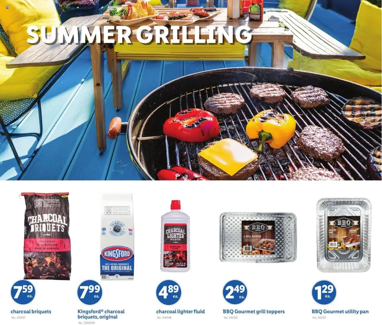 Lidl - Weekly Ad - NJ - valid from 13.06.2025 | Page: 6 | Products: Pan, Lighter, Toppers, Grill