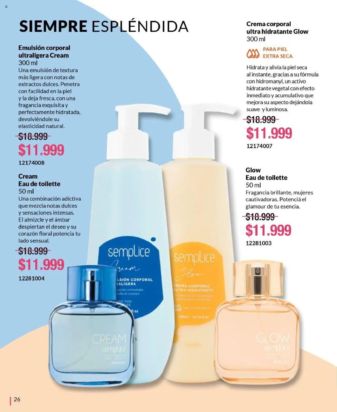 Bagués catálogo │ válido desde el 01.06.2025 | Página: 26 | Productos: Fragancia, Eau de toilette, Emulsión, Crema