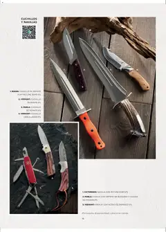 Vista previa de El Corte Inglés catálogo La Caza temporada, nuevo folleto de la tienda, válido en México a partir del 01.10.2025 | Página: 30 | Productos: Navaja, Cuchillo