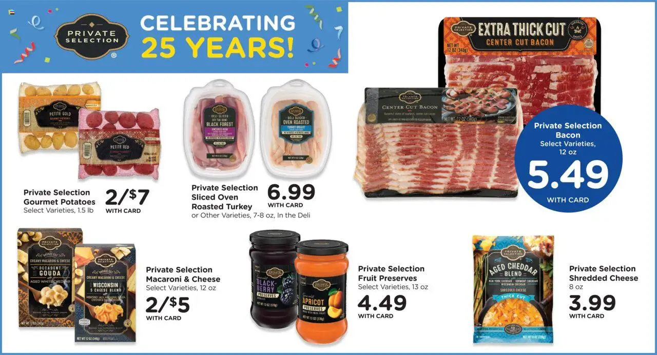 QFC Weekly Ad - WA - valid from 08.10.2025 | Page: 5 | Products: Cheese, Potatoes, Oven
