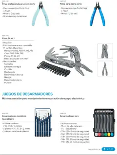 Vista previa de Steren catálogo, nuevo folleto de la tienda, válido en México a partir del 01.01.2025 | Página: 369 | Productos: Estuche, Destapador, Cuchillo, Pinza