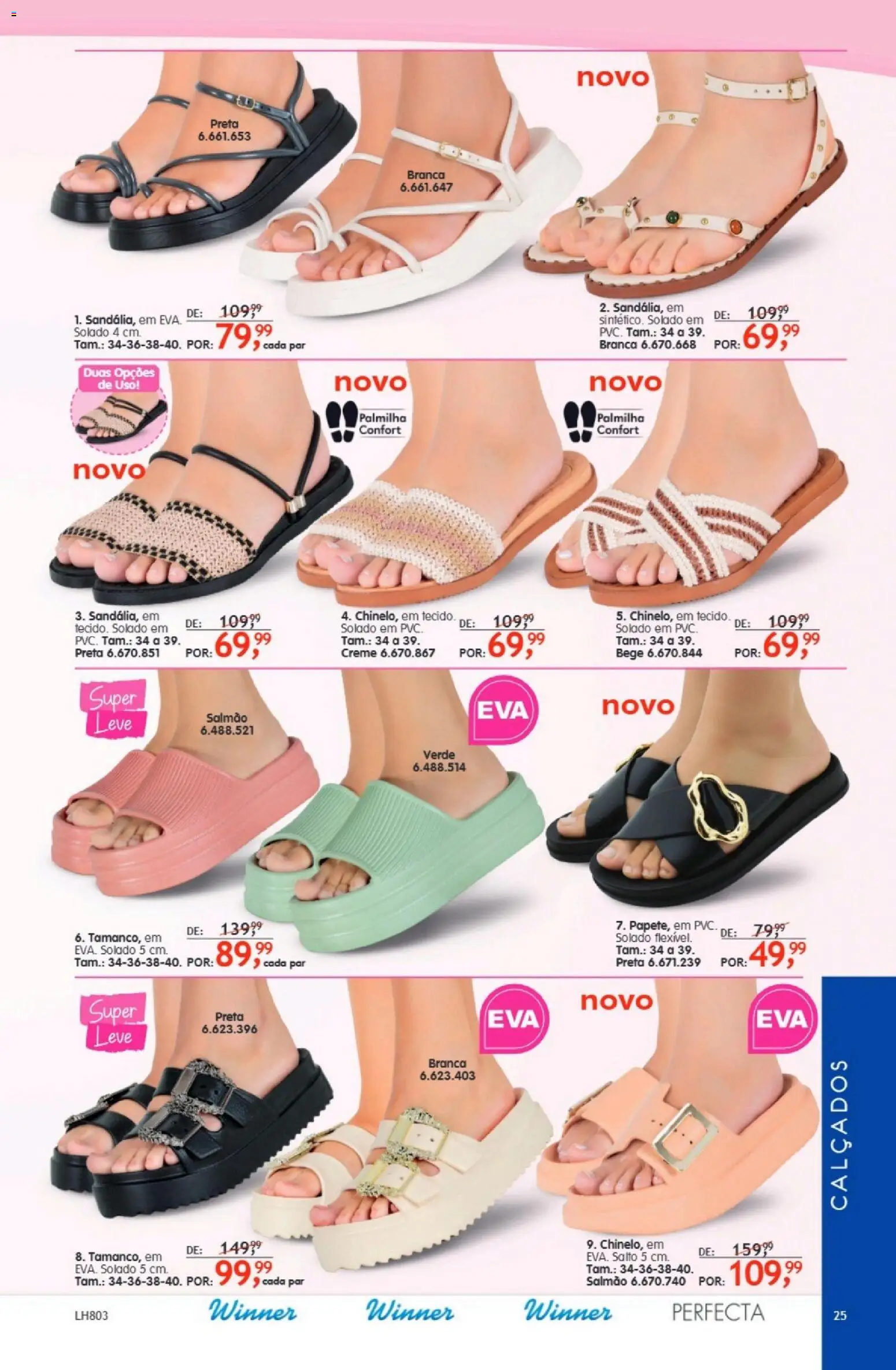 Quatro Estações Folheto - válido de 01.01.2026 | Página: 25 | Produtos: Salmão, Tecido, Creme, Palmilha