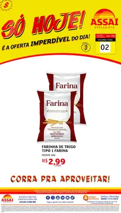 Assaí Atacadista ofertas - DF - Pré-Visualização do folheto da loja Assaí Atacadista, válido de 02.03.2026