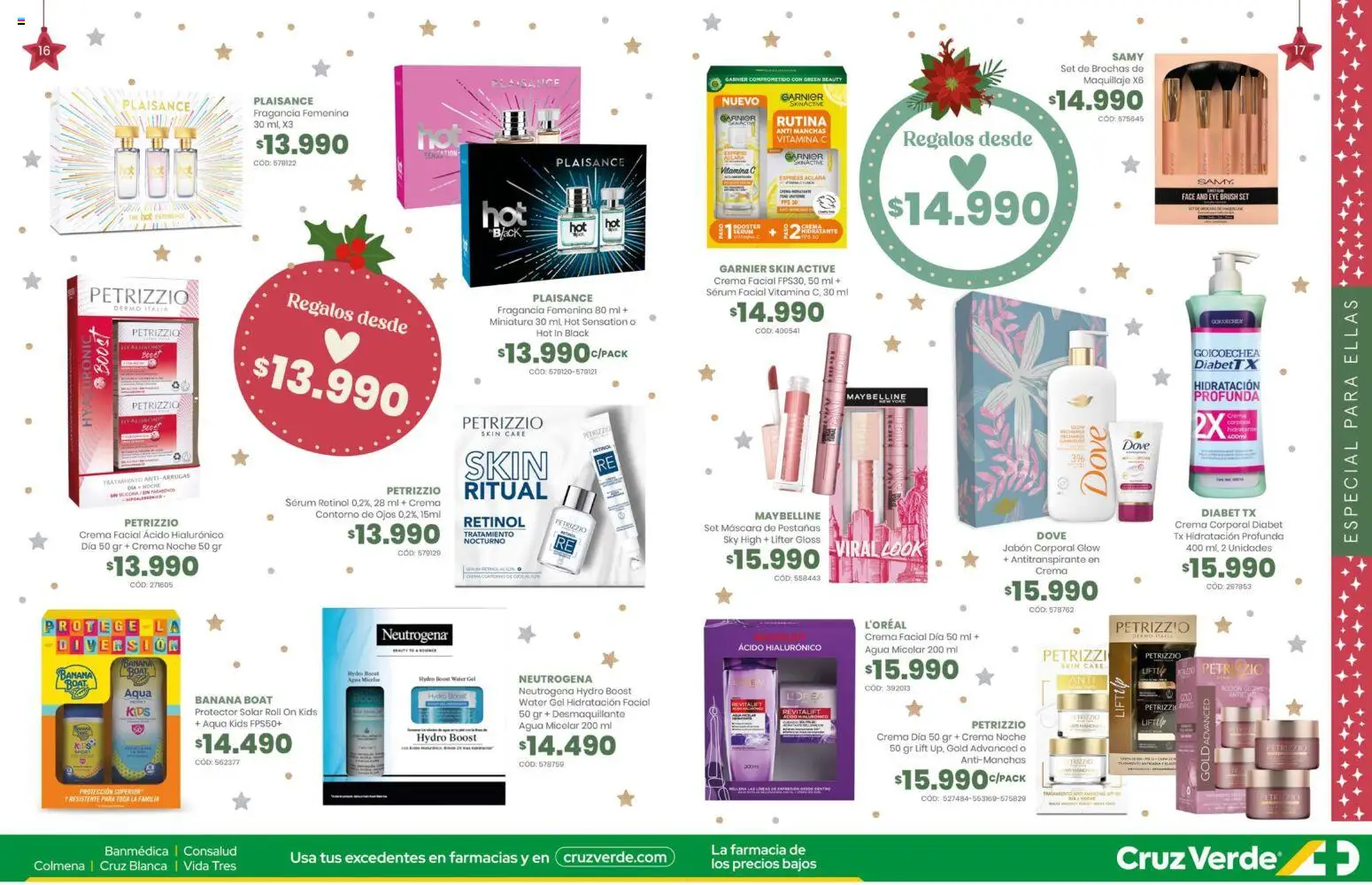 Navidad Cruz Verde │ válido desde el 05.12.2025 | Página: 9 | Productos: Máscara, Antitranspirante, Contorno de ojos, Serum