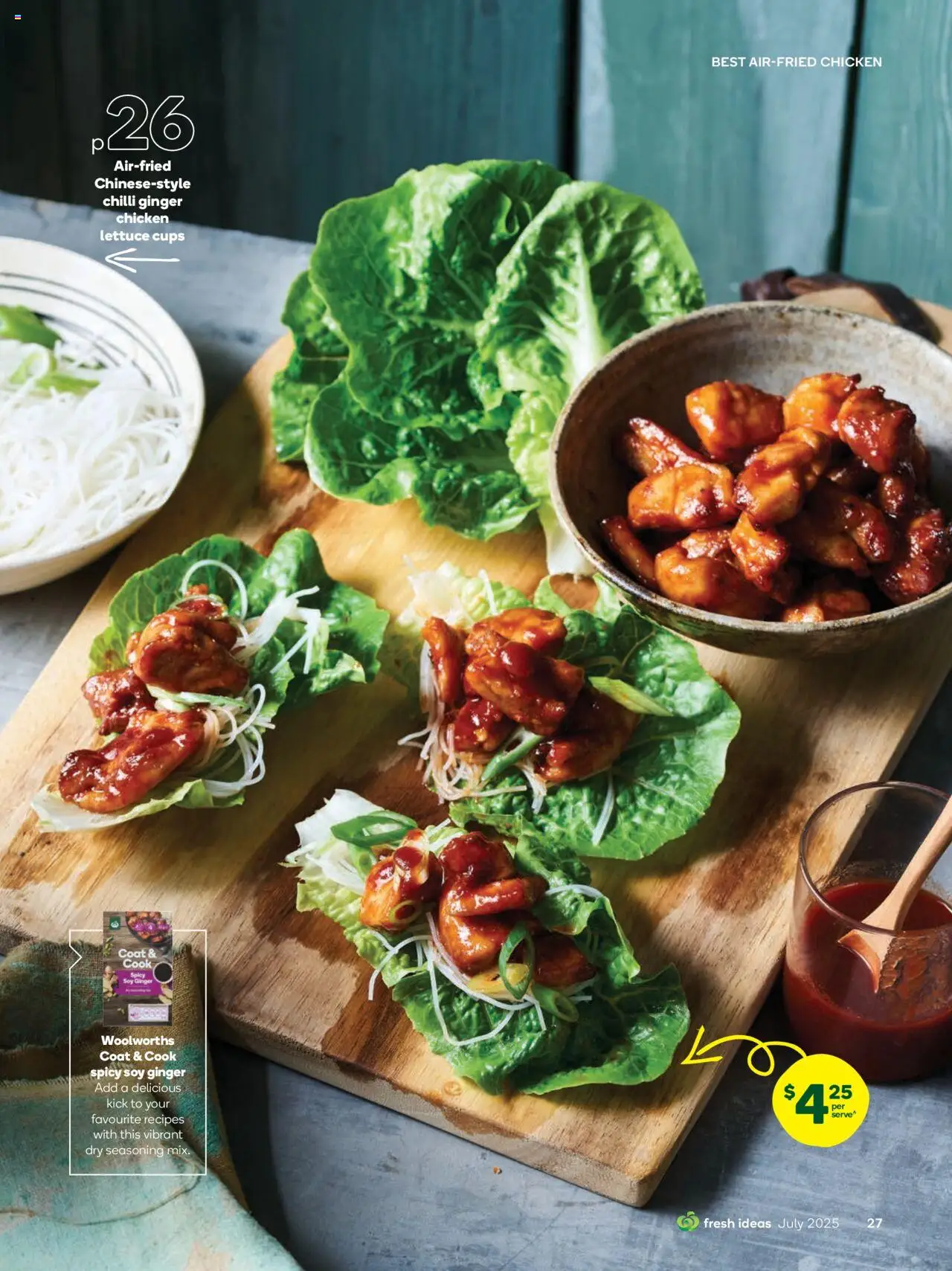 Woolworths catalogue - valid from 01.07.2025 | Page: 27 | Products: Cups, Ginger, Chicken, Lettuce