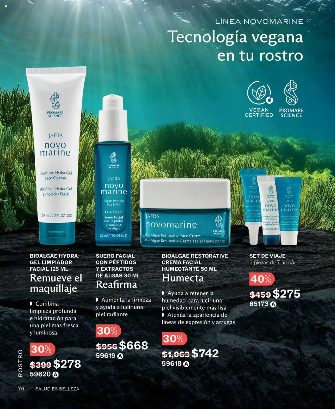 Nuevas ofertas de JAFRA válidas en toda la República Mexicana desde el 01.07.2025. ¡Encuentra las mejores ofertas en JAFRA catálogo! | Página: 76