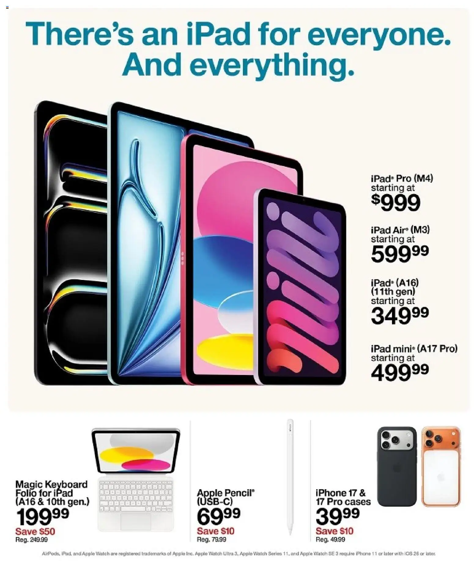 Target Weekly Ad - valid from 22.02.2026 | Page: 8 | Products: Phone, Watch, Keyboard, Ipad