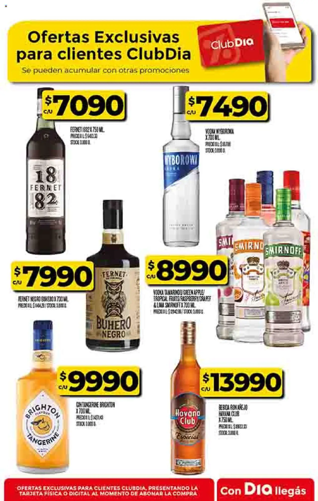 Supermercado DIA Ofertas │ válido desde el 01.10.2025 | Página: 51 | Productos: Gin, Fernet
