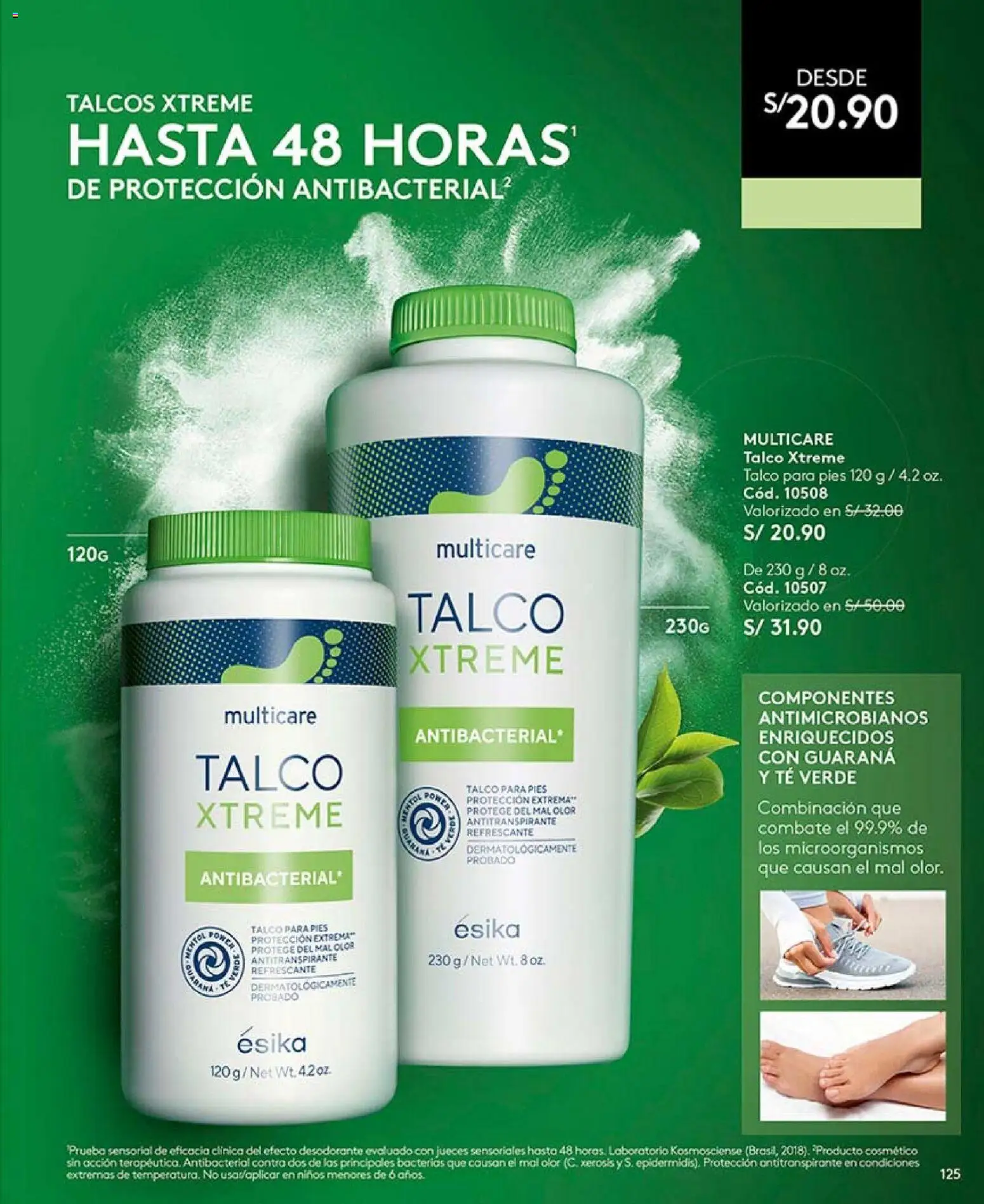 Catálogo Ésika válido desde 04.04.2026 | Página: 137 | Productos: Desodorante, Antitranspirante, Té