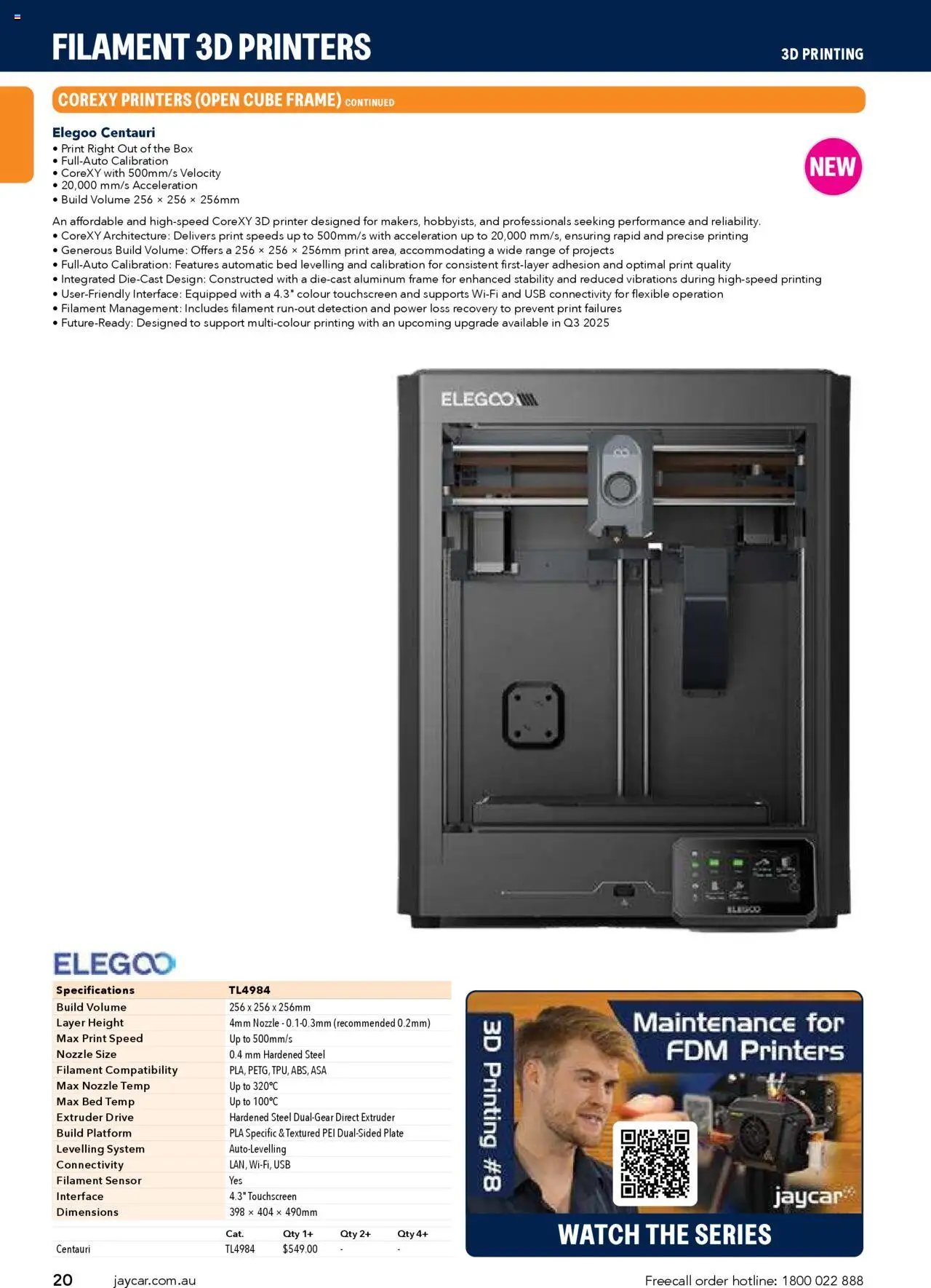 Jaycar catalogue - valid from 09.07.2025 | Page: 20 | Products: Watch, Printer, Usb, Bed