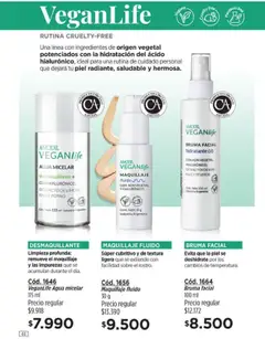 Vista previa Catálogo Amodil Campaña 17/2025 válido desde el 14.10.2025 | Página: 46 | Productos: Maquillaje, Desmaquillante, Agua, Kiwi