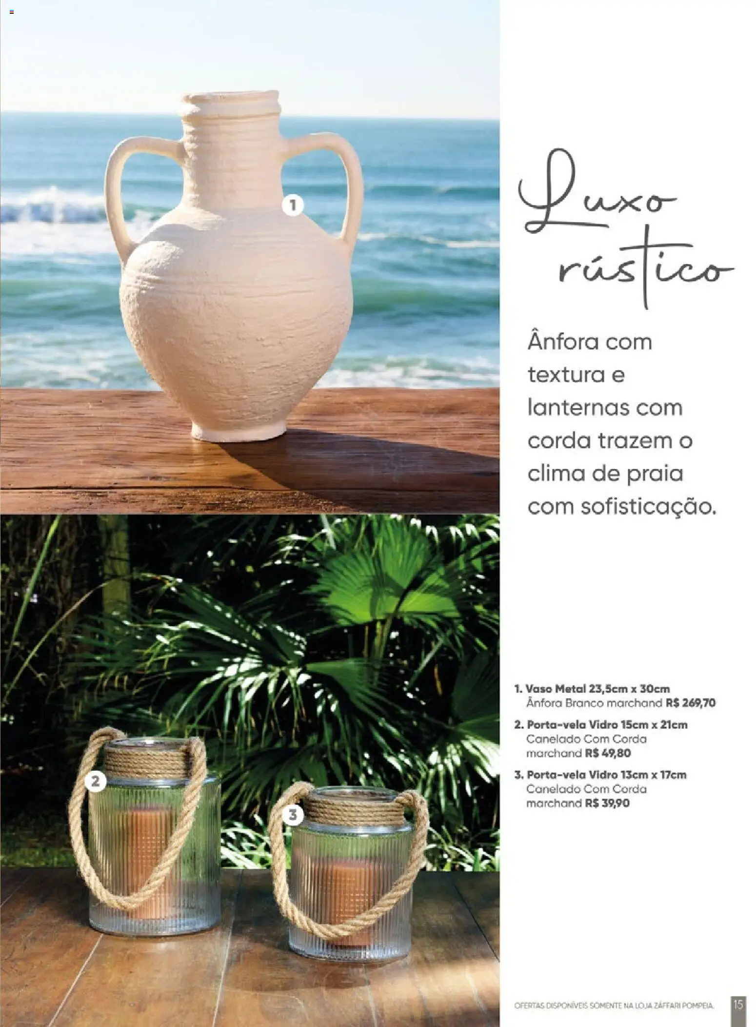 Zaffari Folheto - válido de 27.11.2025 | Página: 15 | Produtos: Corda, Vaso