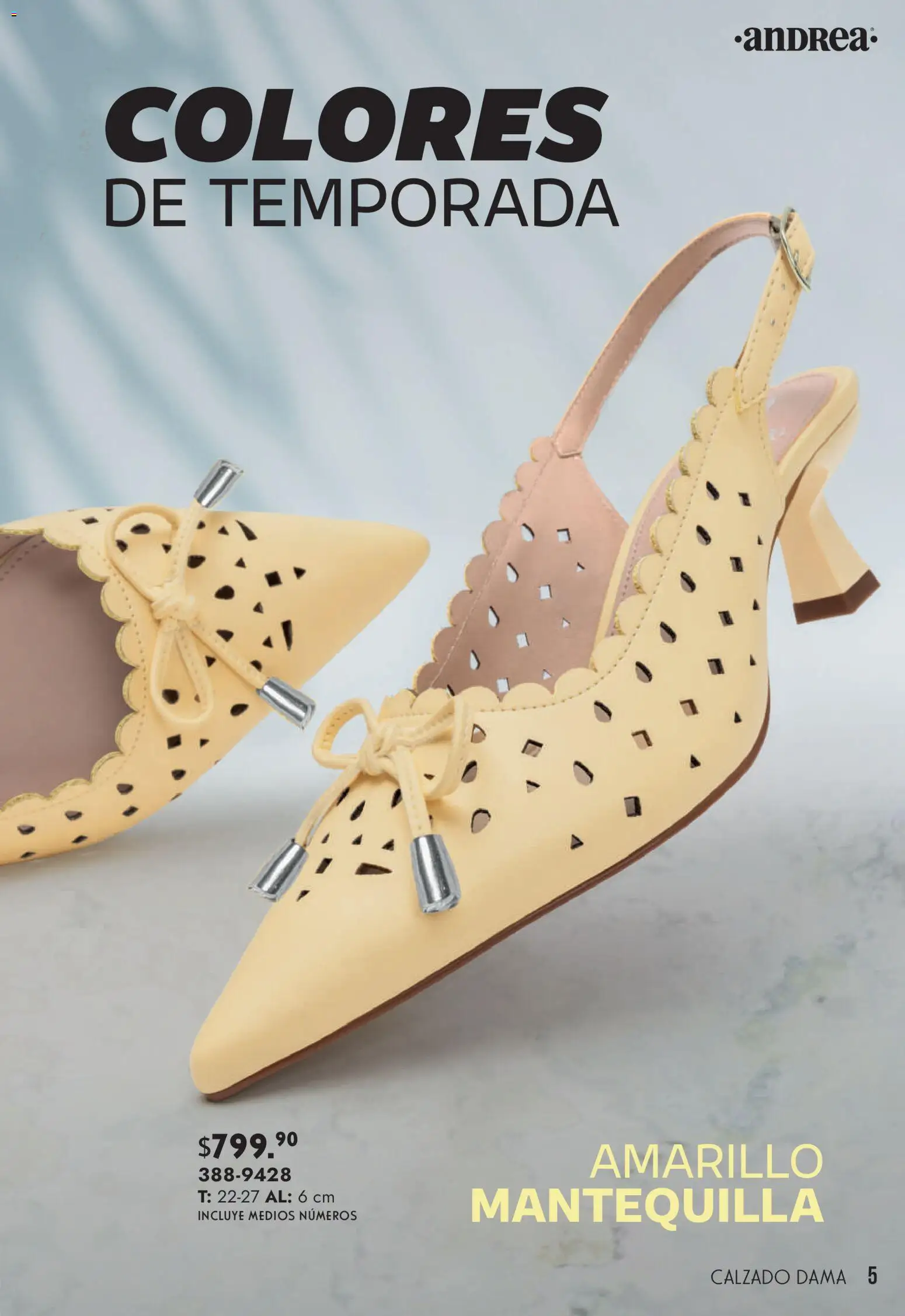 Nuevas ofertas de Andrea válidas en toda la República Mexicana desde el 22.03.2026. ¡Encuentra las mejores ofertas en Andrea catálogo Avances de Verano! | Página: 5 | Productos: Mantequilla