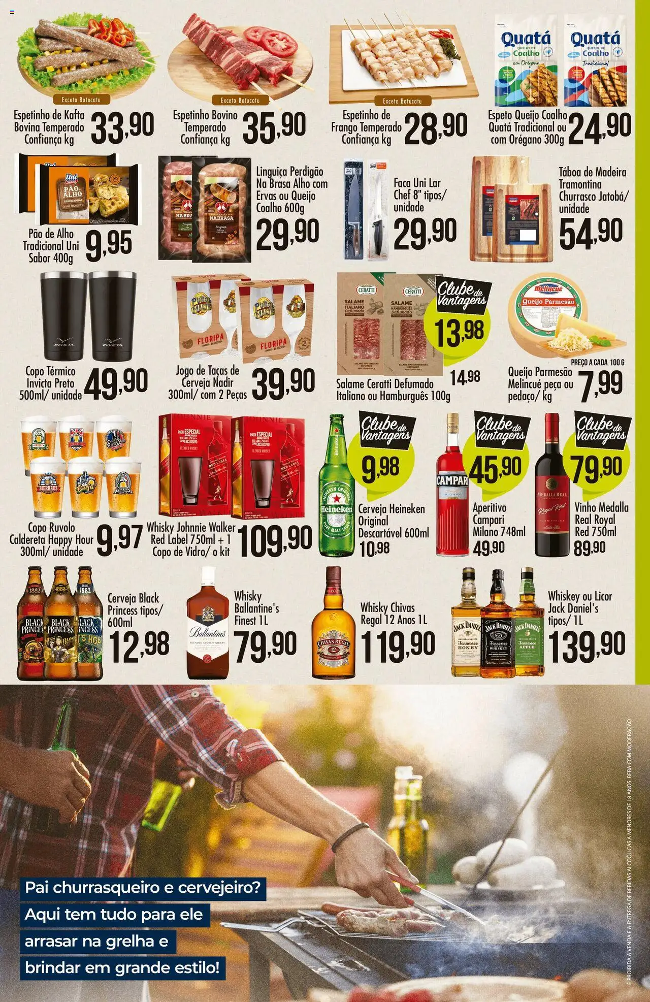 Confiança Folheto - válido de 01.08.2025 | Página: 3 | Produtos: Alho, Licor, Pão, Heineken