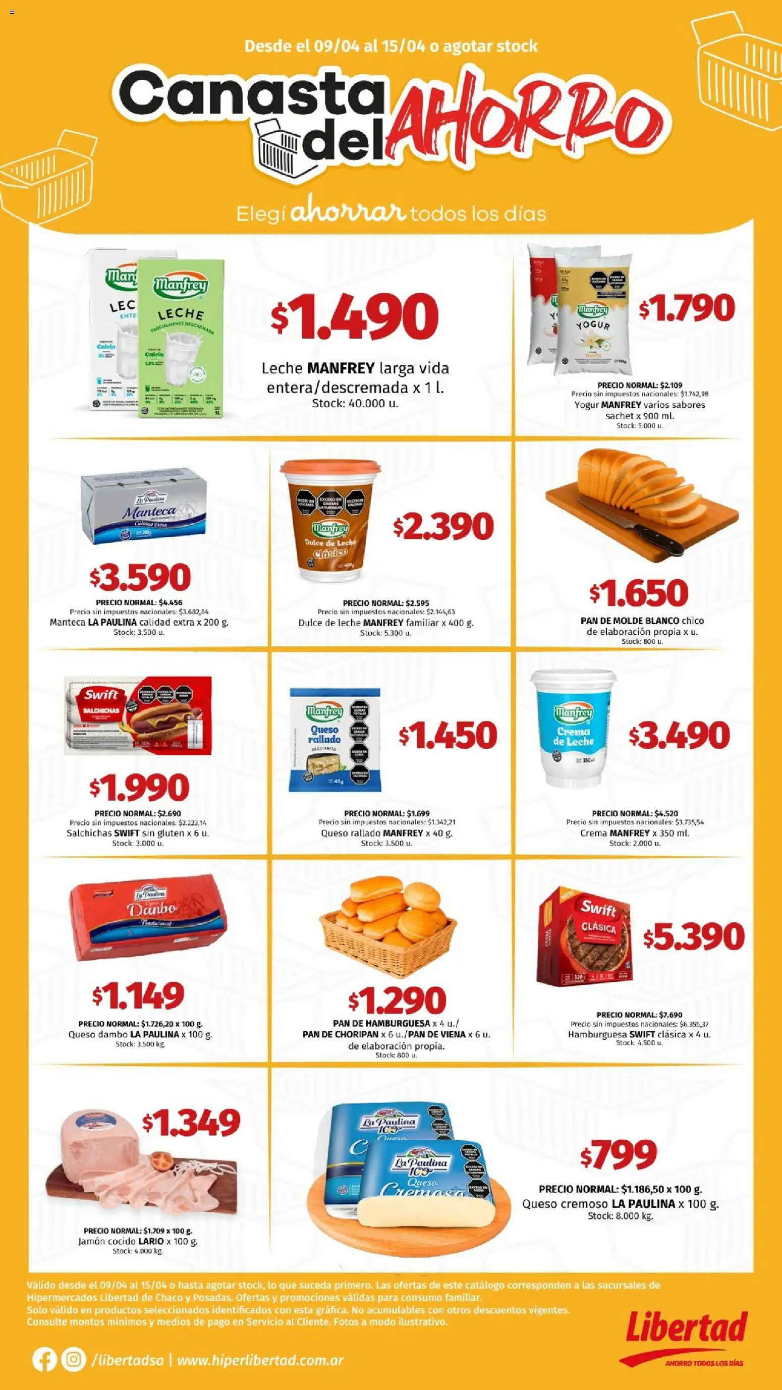 Hipermercado Libertad catálogo │ válido desde el 09.04.2026 | Página: 4