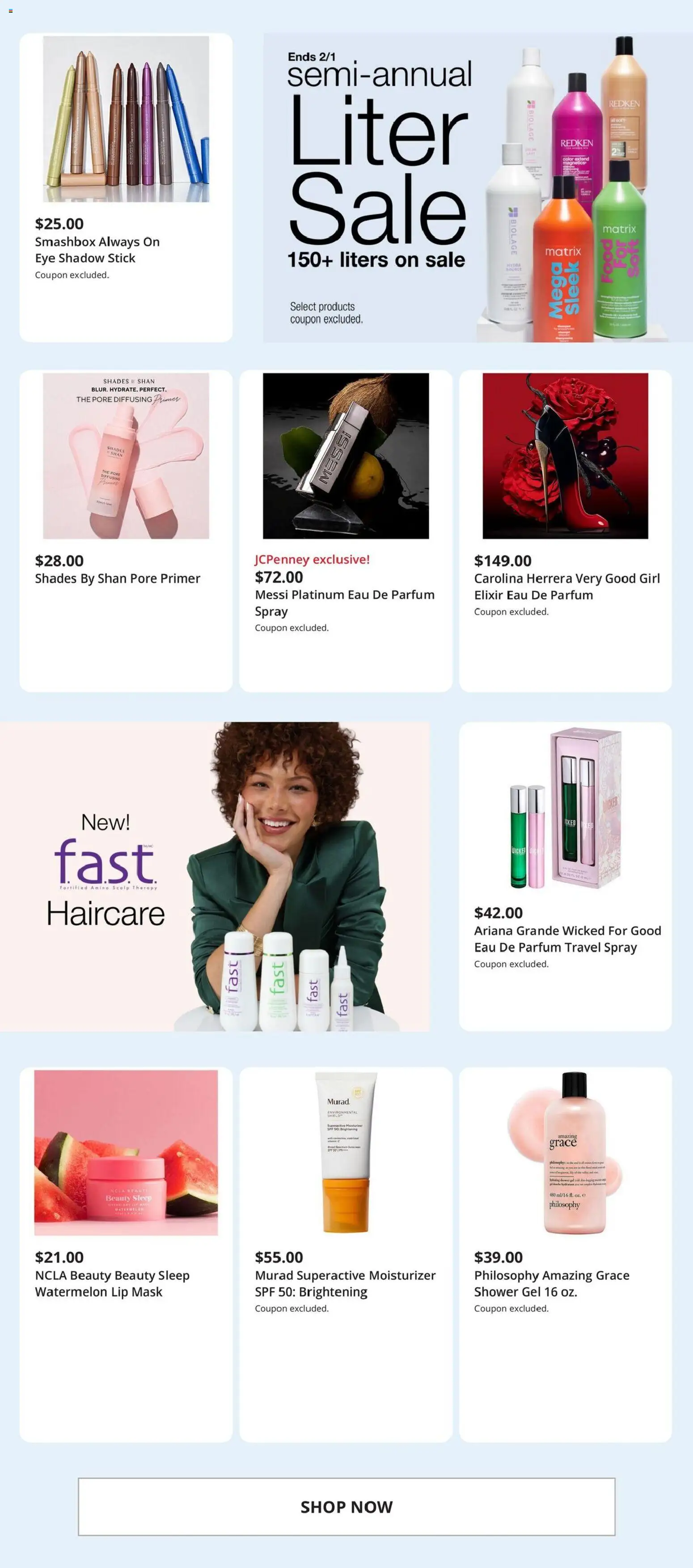 JCPenney Weekly Ad - valid from 29.12.2025 | Page: 4 | Products: Shower, Mask, Shower gel, Watermelon