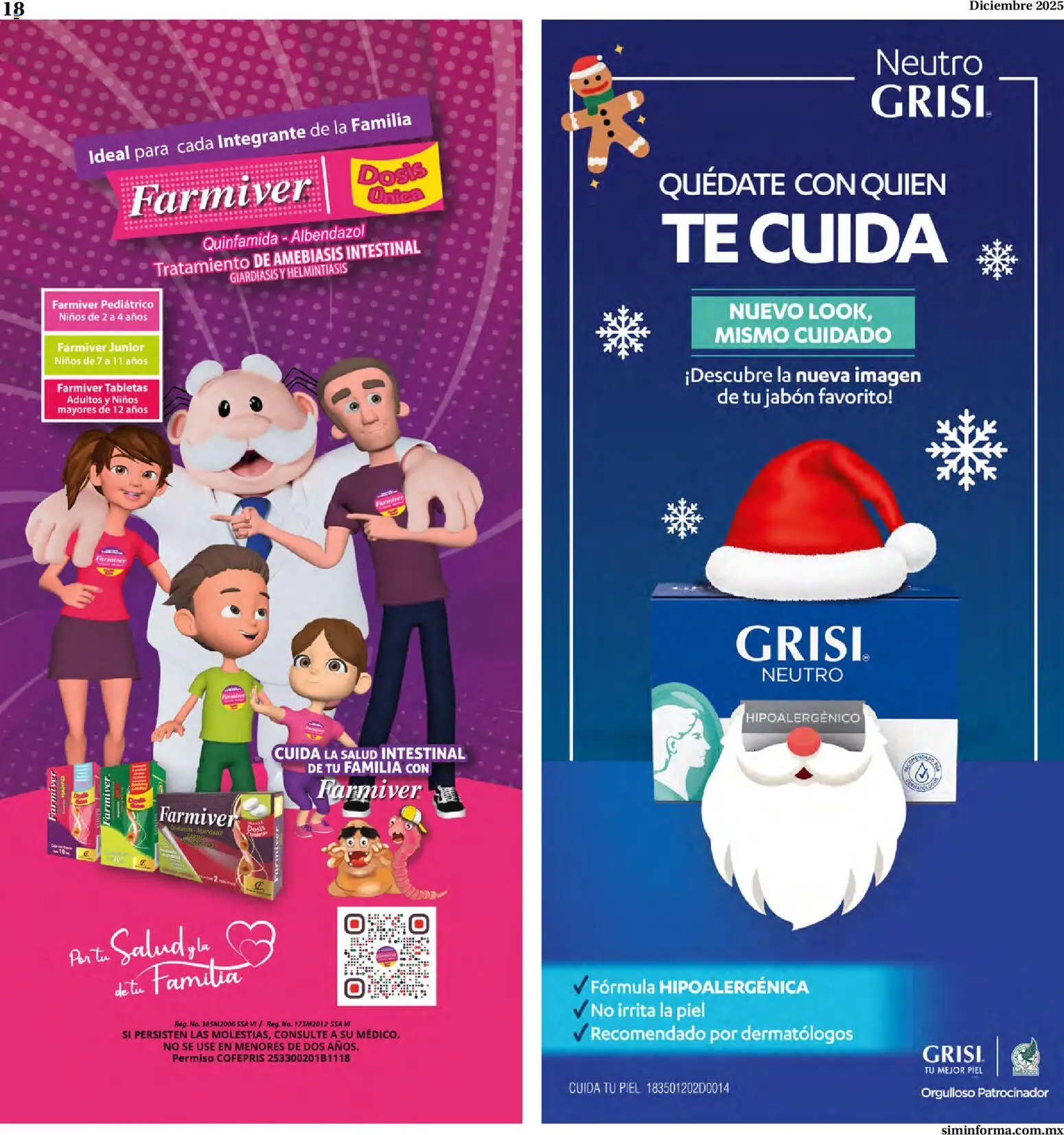 Nuevas ofertas de Farmacias Similares válidas en toda la República Mexicana desde el 01.12.2025. ¡Encuentra las mejores ofertas en Farmacias Similares catálogo! | Página: 18 | Productos: Té, Jabón