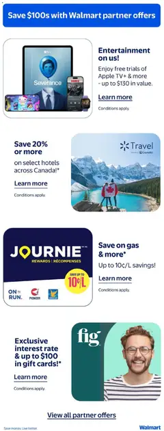 Preview of Walmart weekly flyer from shop Walmart valid from 09.04.2026 | Page: 22 | Products: Tv