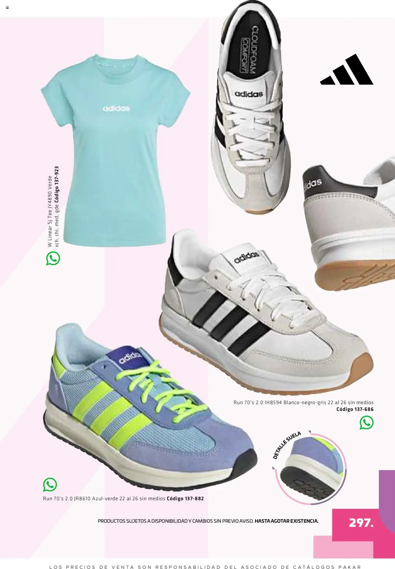 Nuevas ofertas de SC Pakar válidas en toda la República Mexicana desde el 29.08.2025. ¡Encuentra las mejores ofertas en SC Pakar - Catálogo Otoño Women! | Página: 297