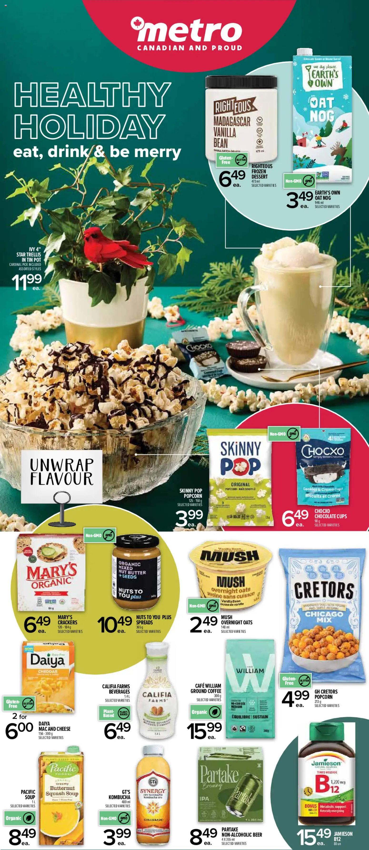 Metro flyer valid from 20.11.2025 | Page: 1 | Products: Nuts, Butter, Chocolate, Beer