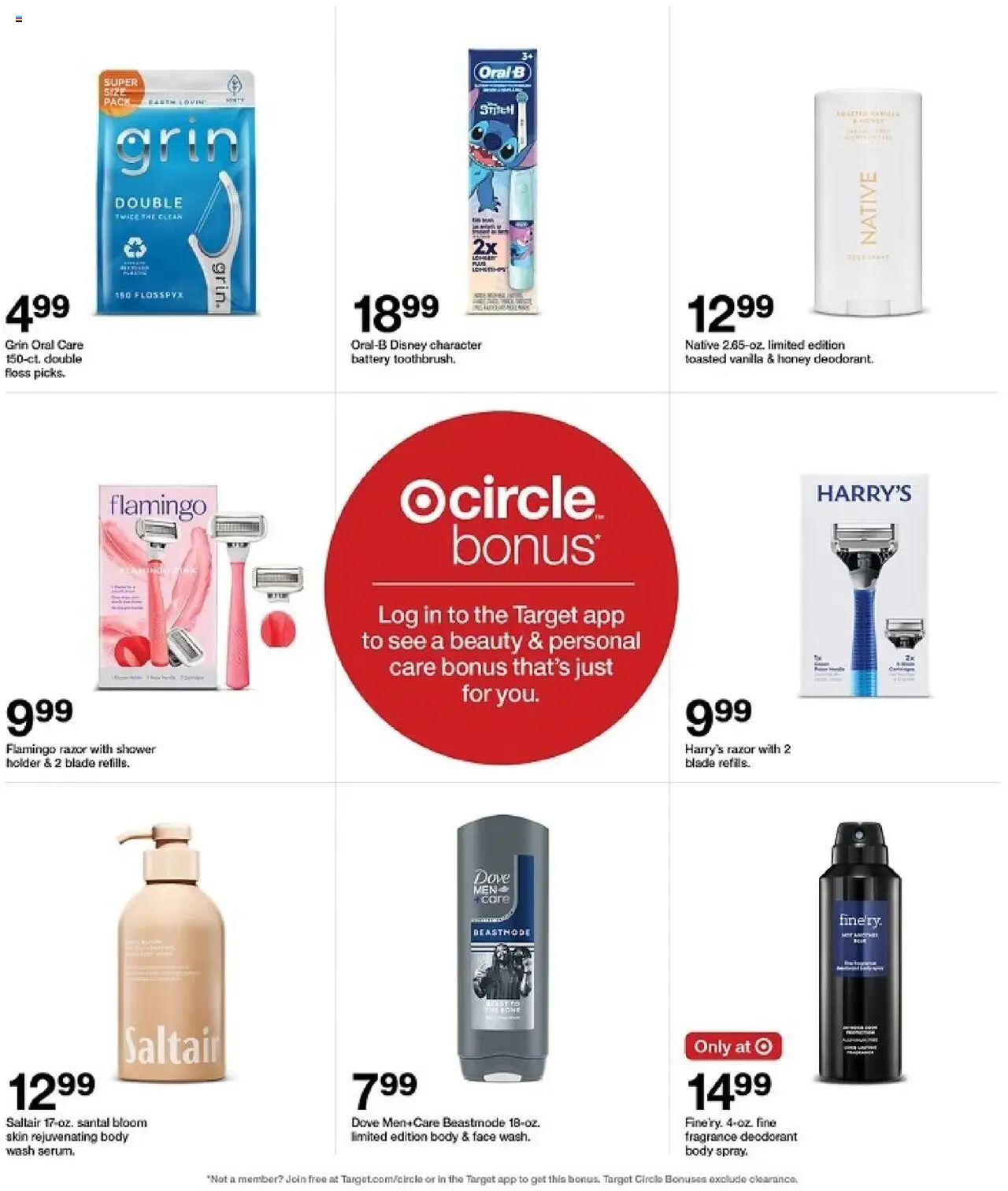 Target Weekly Ad - valid from 19.10.2025 | Page: 32 | Products: Battery, Shower, Fragrance, Deodorant