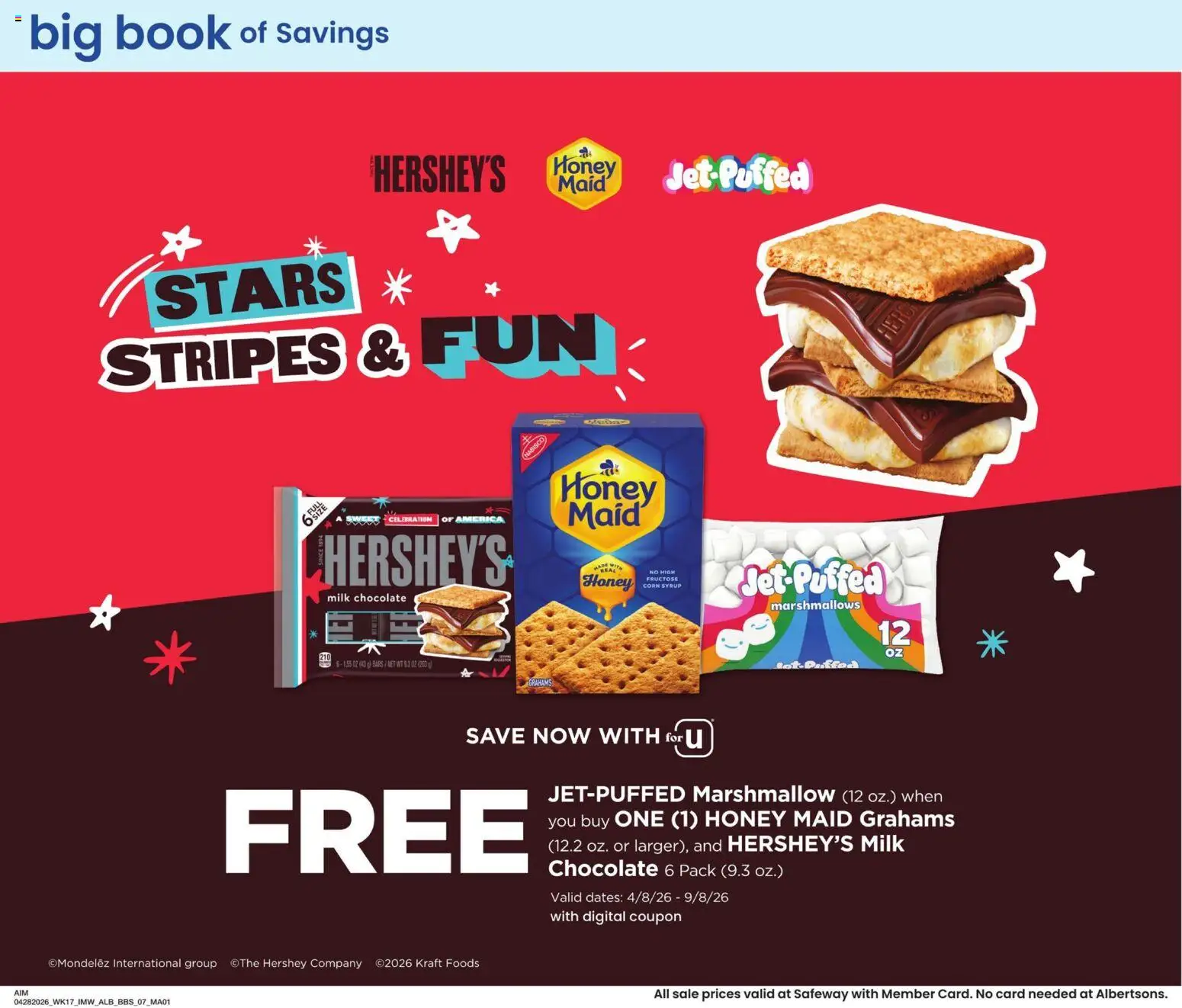 Albertsons Big Book of Savings - valid from 28.04.2026 | Page: 7 | Products: Corn, Milk, Chocolate
