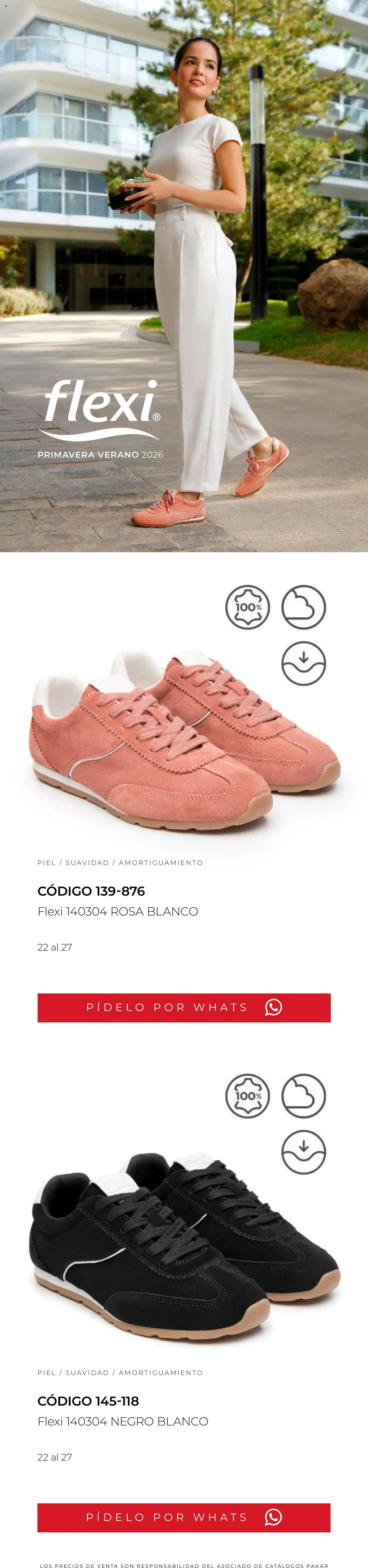 Nuevas ofertas de SC Pakar válidas en toda la República Mexicana desde el 04.03.2026. ¡Encuentra las mejores ofertas en SC Pakar catálogo Flexi PV26! | Página: 130