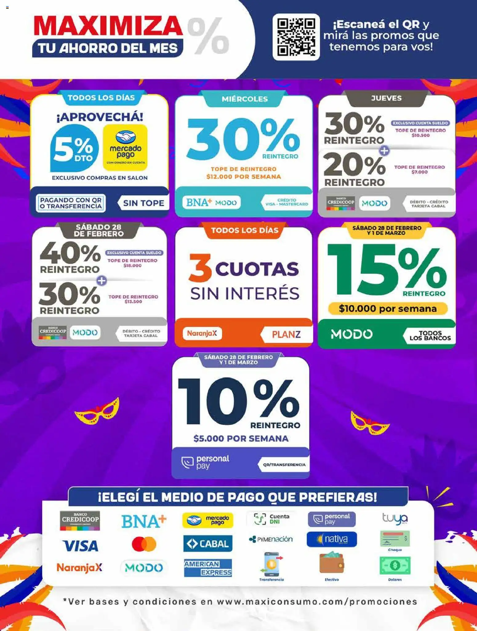 Maxiconsumo ofertas │ válido desde el 23.02.2026 | Página: 34 | Productos: Banco