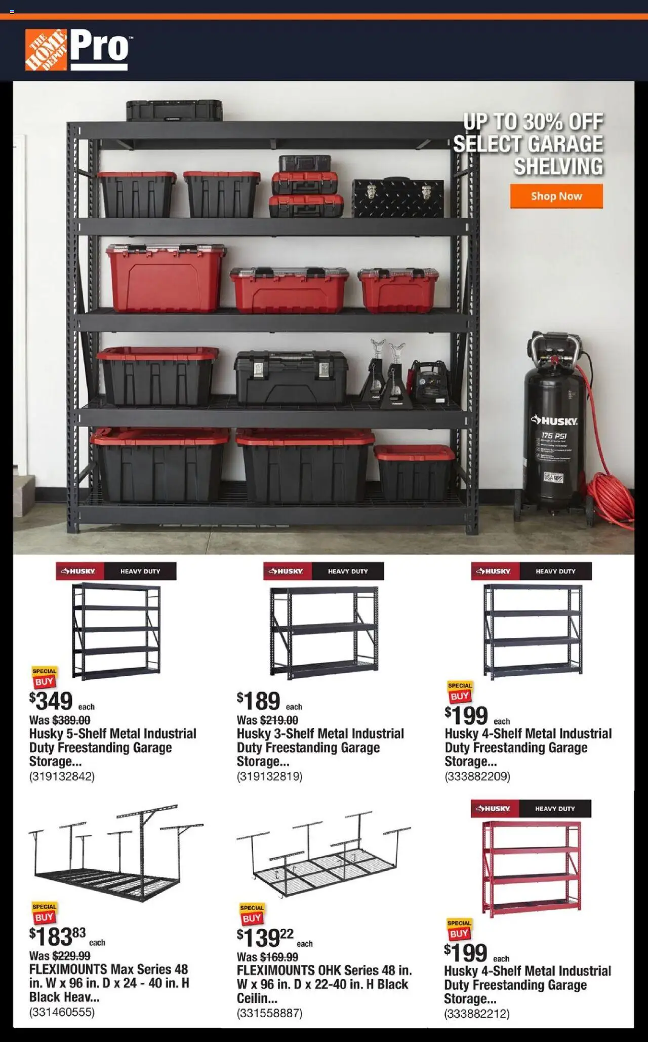 Home Depot Shop Pro Ad - valid from 25.08.2025 | Page: 1