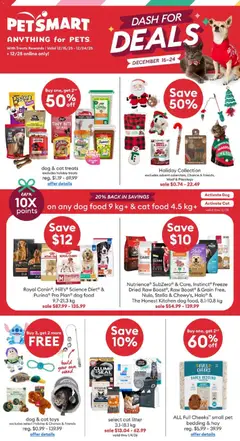 Preview of Petsmart weekly flyer / circulaire from shop Petsmart valid from 15.12.2025
