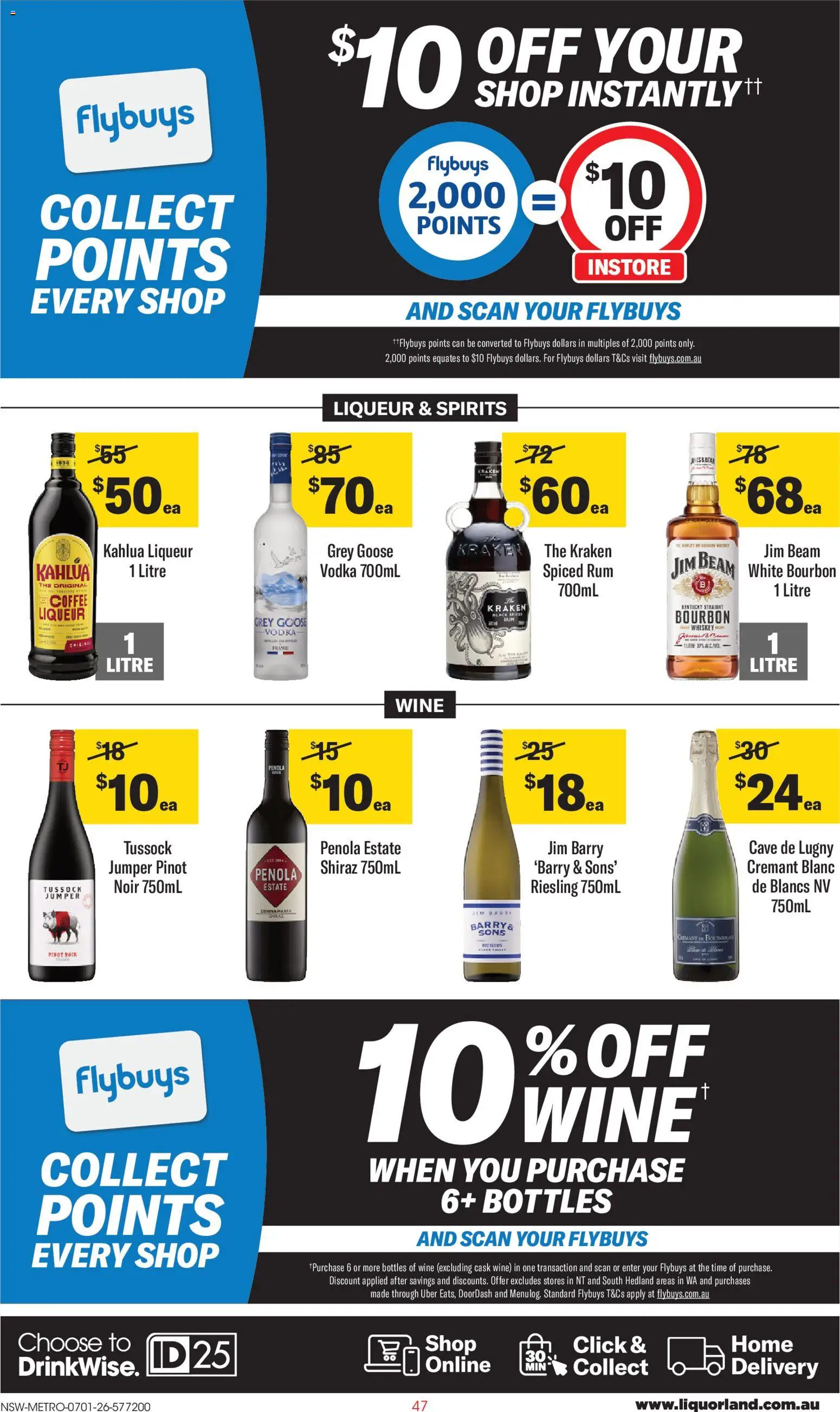 Liquorland catalogue - valid from 07.01.2026 | Page: 2 | Products: Jumper, Wine, Bourbon, Whiskey