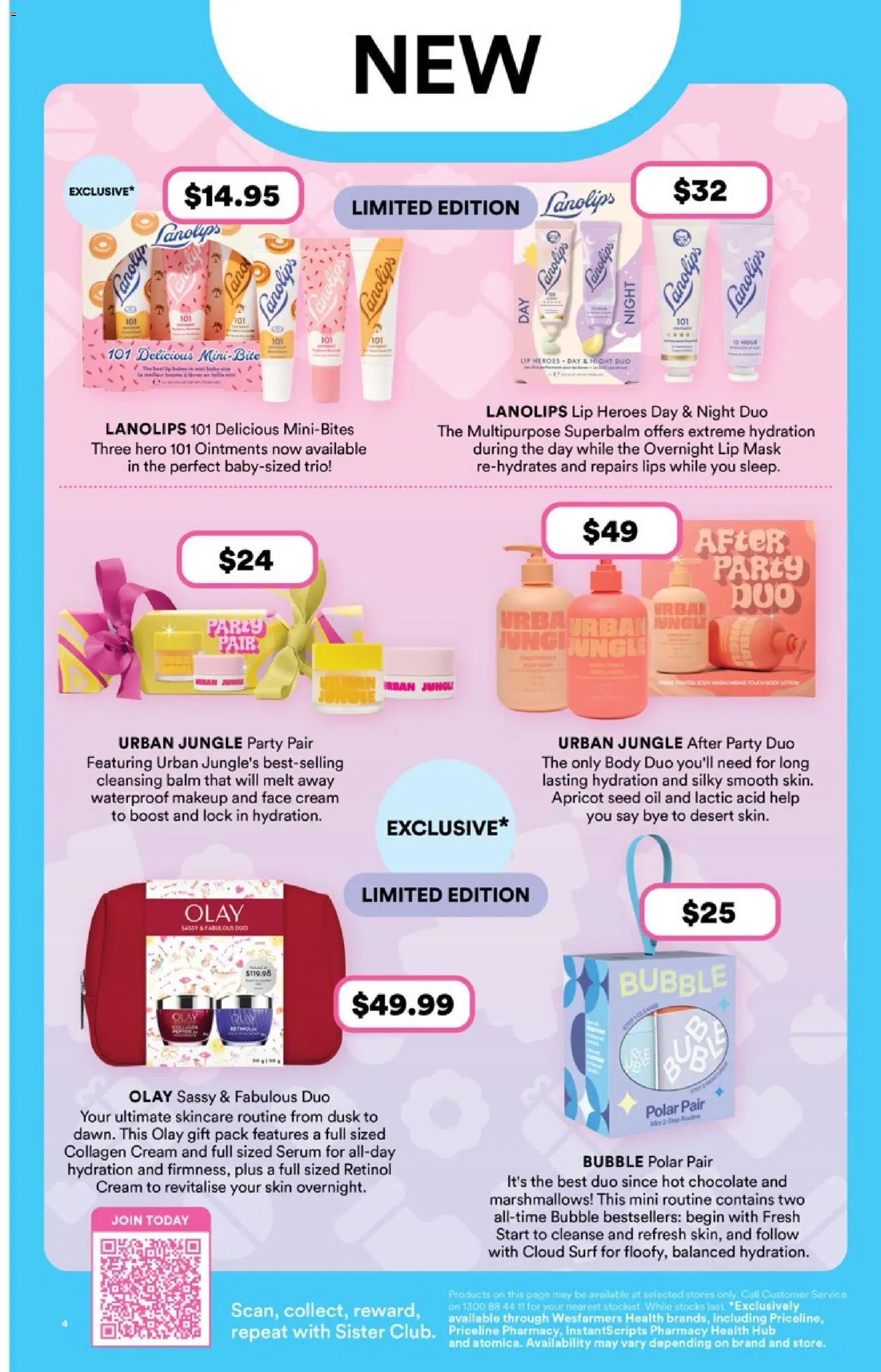 Priceline Pharmacy catalogue - valid from 30.10.2025 | Page: 4 | Products: Mask, Makeup, Cream, Collagen