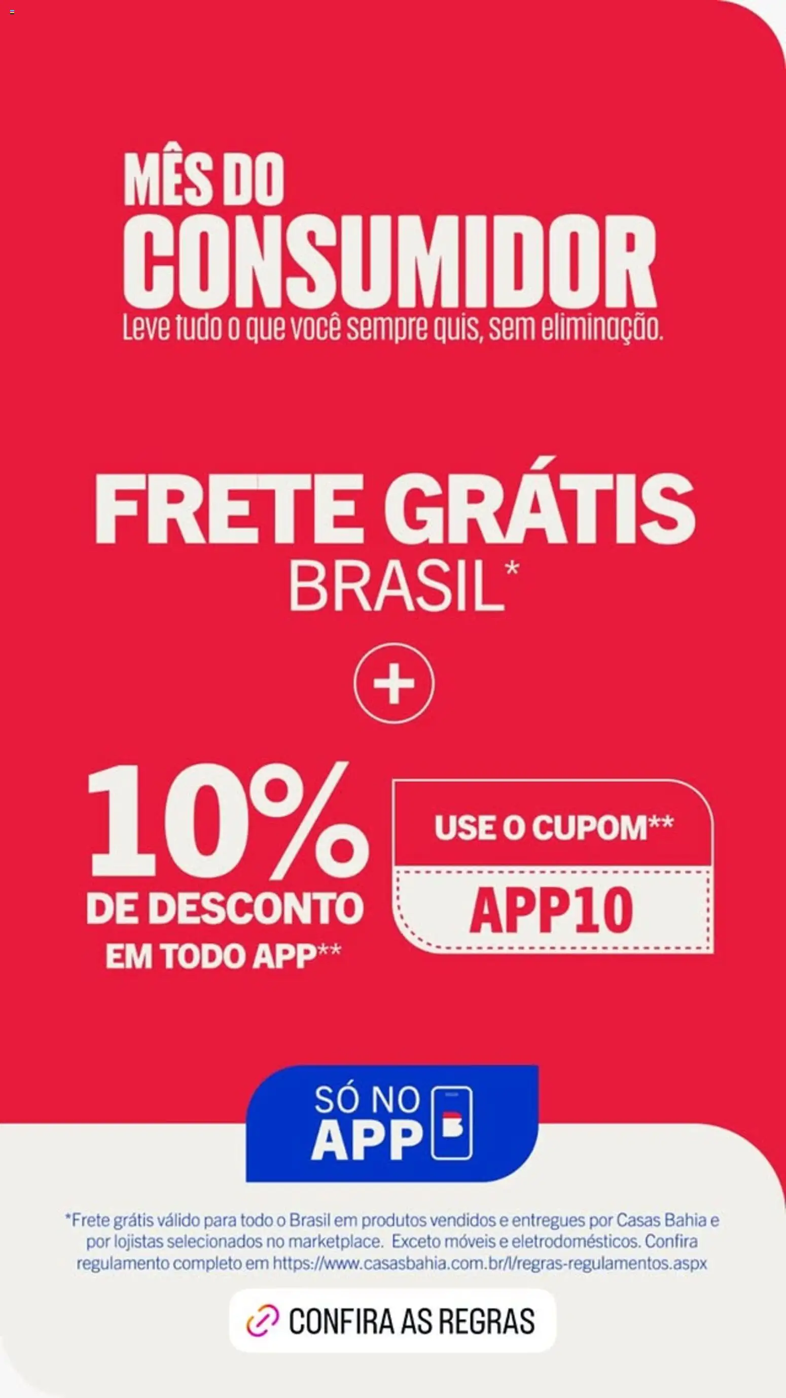 Casas Bahia Folheto - válido de 27.03.2026 | Página: 1