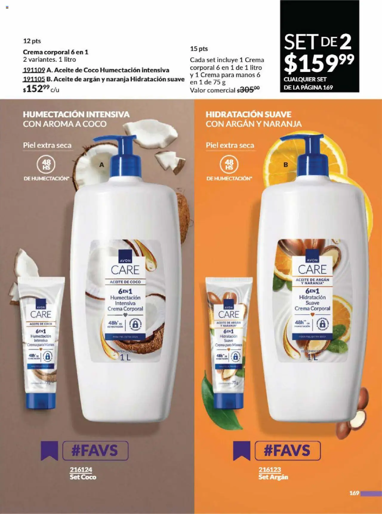 Nuevas ofertas de AVON válidas en toda la República Mexicana desde el 09.08.2025. ¡Encuentra las mejores ofertas en AVON - Campaña 13 2025! | Página: 179 | Productos: Crema, Aceite, Body, Crema corporal