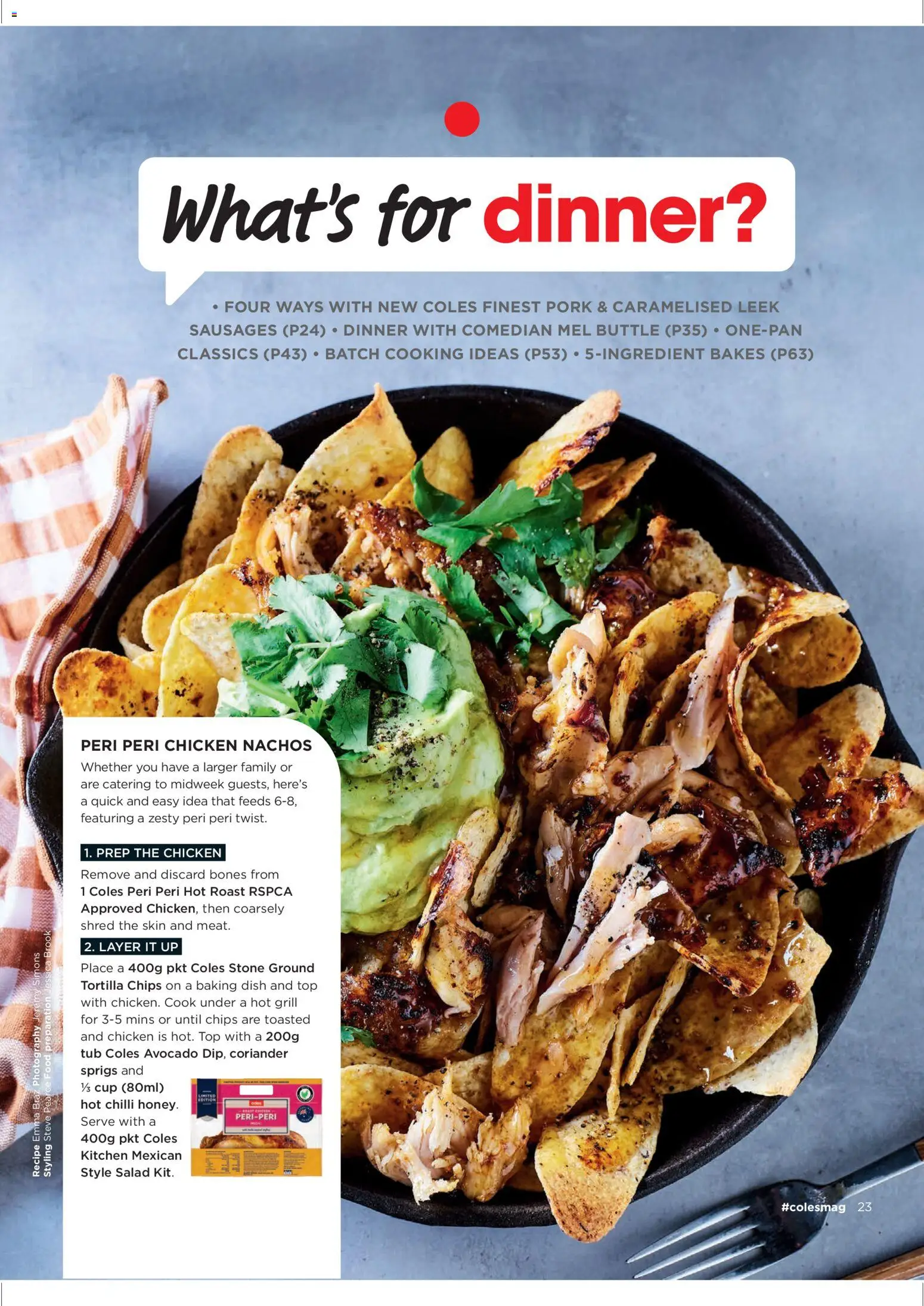 Coles catalogue - valid from 02.04.2026 | Page: 23 | Products: Chips, Salad, Chilli, Grill