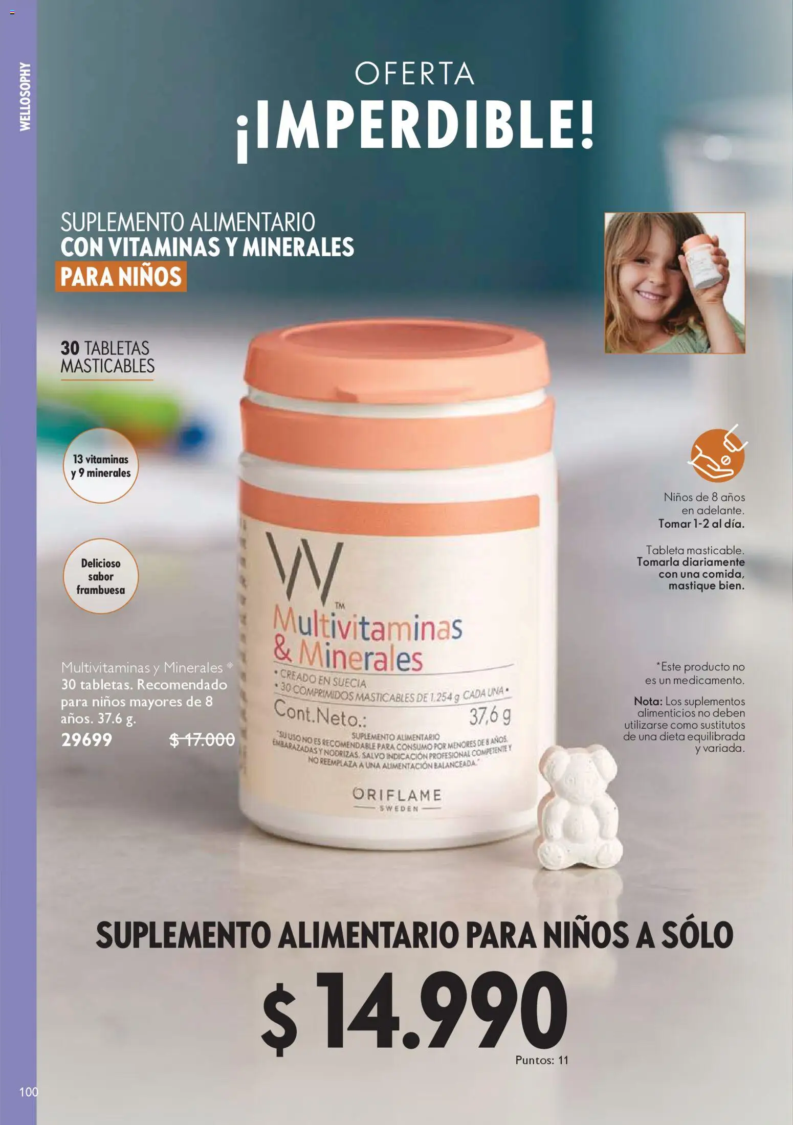 Oriflame catálogo │ válido desde el 25.10.2025 | Página: 100 | Productos: Tableta, Vitaminas