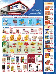 Shibata ofertas Cruzeiro, Itaqua, Mogi César e Poá - Pré-Visualização do folheto da loja Shibata, válido de 24.03.2026
