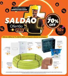 Telhanorte - Ofertas PRO - Pré-Visualização do folheto da loja Telhanorte, válido de 17.07.2025