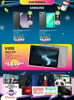 Vista previa de Soriana - Reino de los Juguetes Híper Nacional, nuevo folleto de la tienda, válido en México a partir del 27.11.2025 | Página: 50 | Productos: Tablet, Cámara, Té