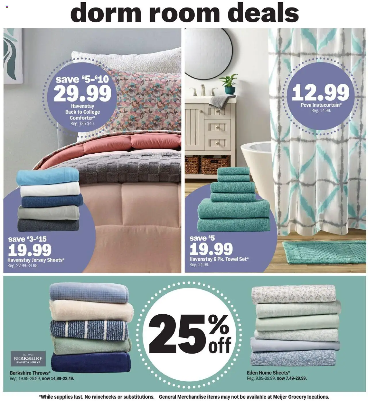 Meijer Back to Class for Less - valid from 10.08.2025 | Page: 9 | Products: Blanket