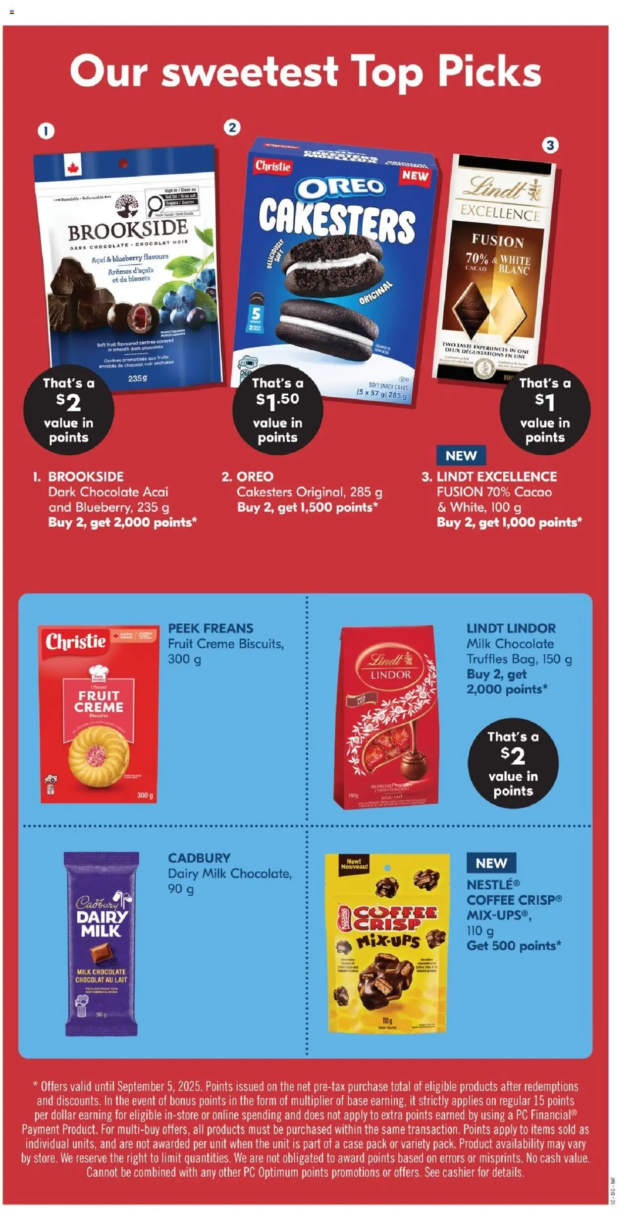 Shoppers flyer valid from 30.08.2025 | Page: 23 | Products: PC, Case, Milk, Chocolate