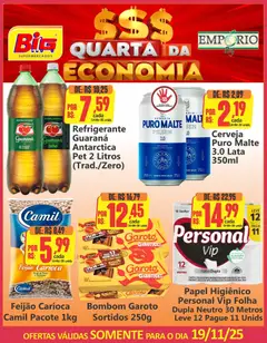 Big Supermercados - Ofertas do Dia - Pré-Visualização do folheto da loja Big Supermercados, válido de 19.11.2025