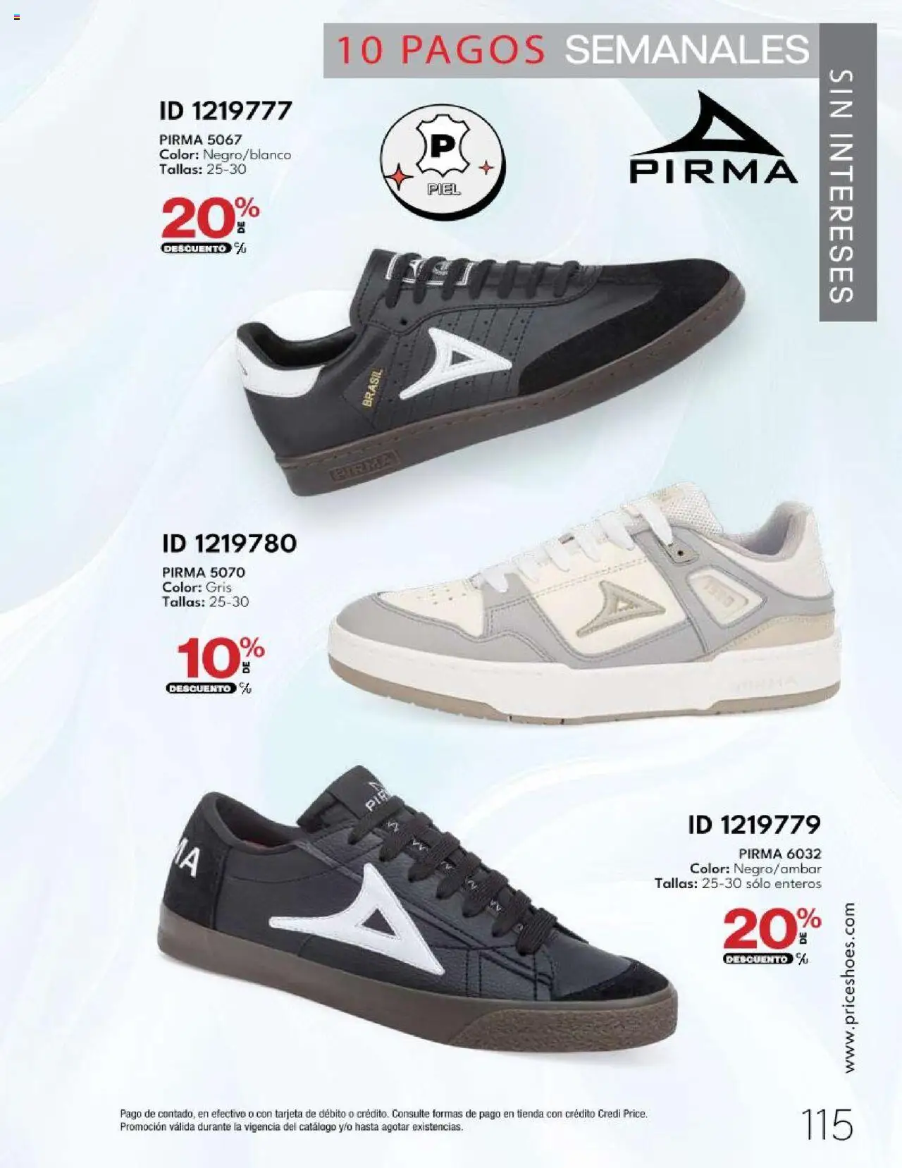 Nuevas ofertas de Price Shoes válidas en toda la República Mexicana desde el 14.10.2025. ¡Encuentra las mejores ofertas en Price Shoes - Catálogo - 10 Pagos sin Intereses! | Página: 115