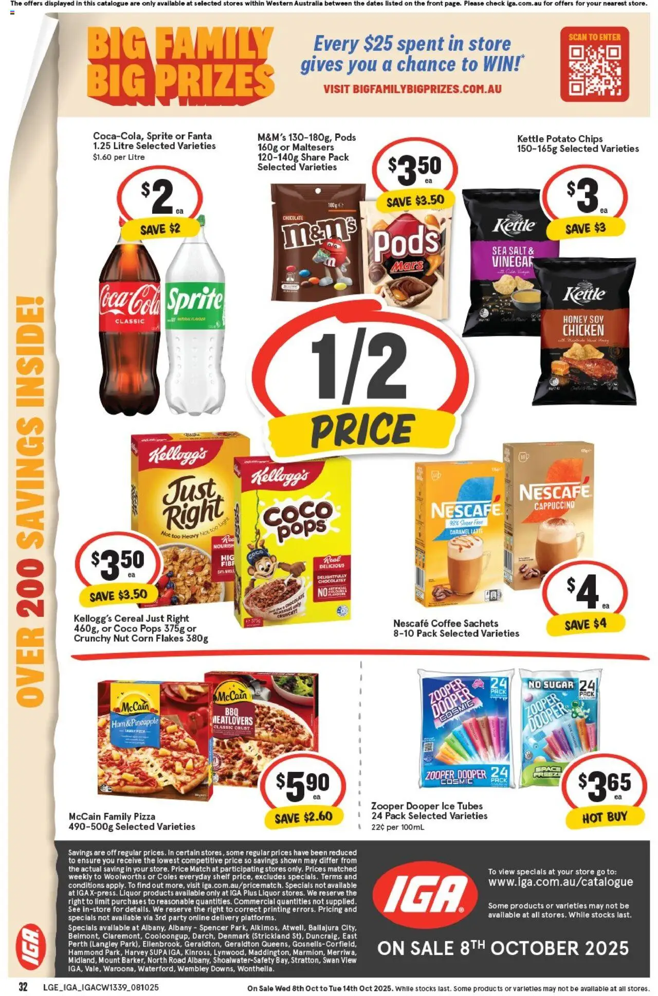 IGA catalogue - valid from 08.10.2025 | Page: 35 | Products: Coffee, Chocolate, Flakes, Sugar