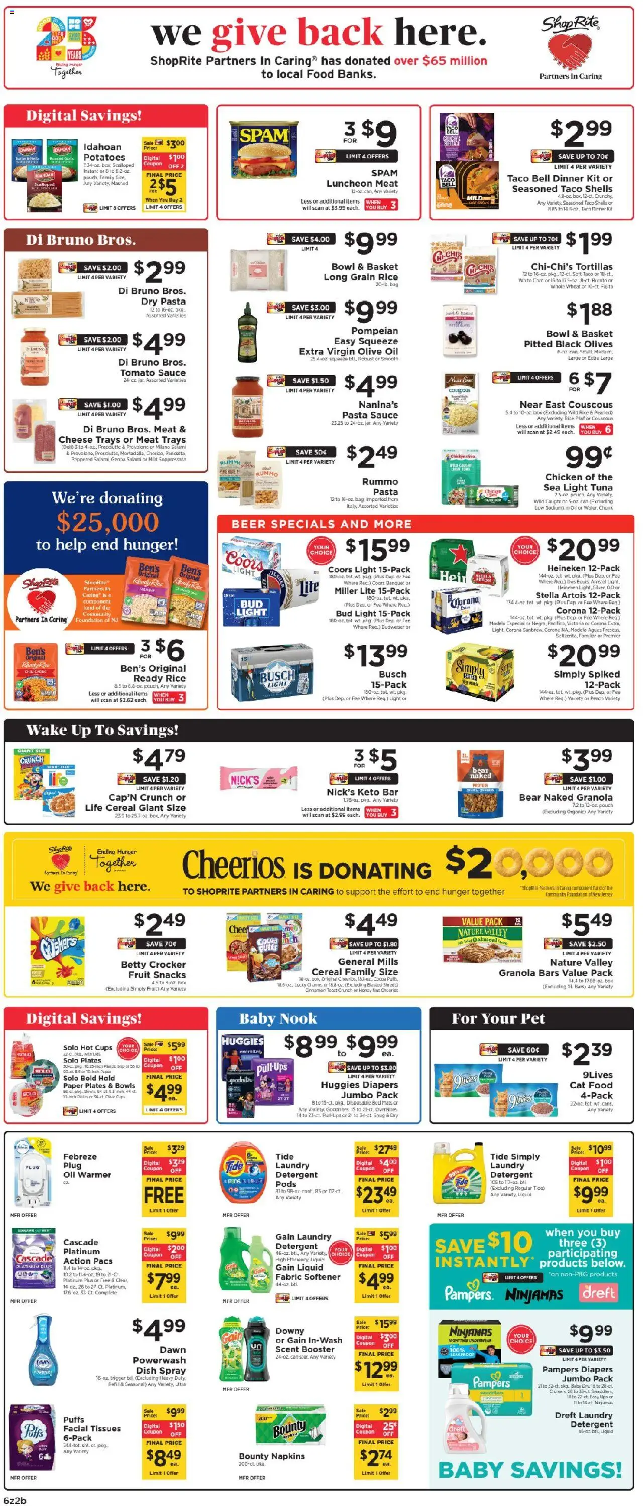 ShopRite Weekly Ad - PA - valid from 07.09.2025 | Page: 7 | Products: Box, Cheese, Detergent, Bag