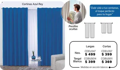 Vista previa de Colchas Concord - Catálogo, nuevo folleto de la tienda, válido en México a partir del 01.08.2025 | Página: 378 | Productos: Cortinas